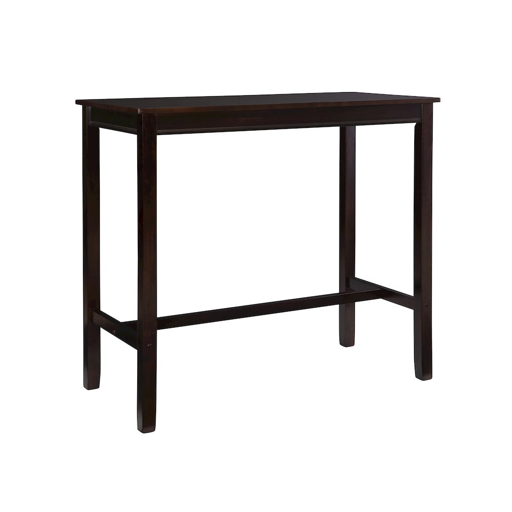 Claridge 42 Inch Bar Height Pub Table, Walnut. Picture 6