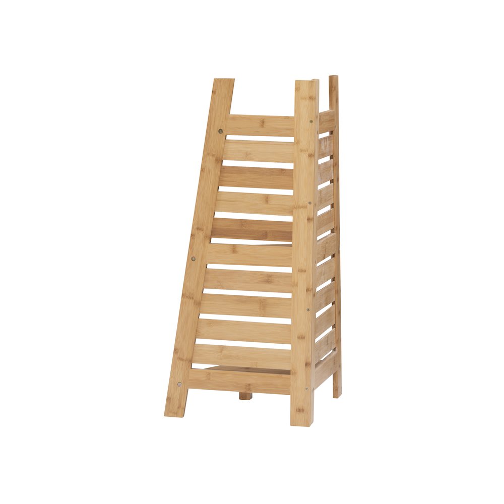 Bracken Bamboo Corner Shelf. Picture 8