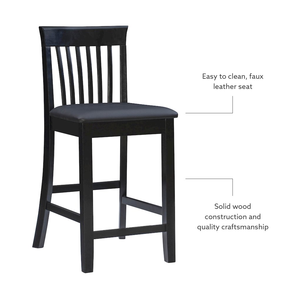 Torino 24 In Craftsman Counter Stool. Picture 9