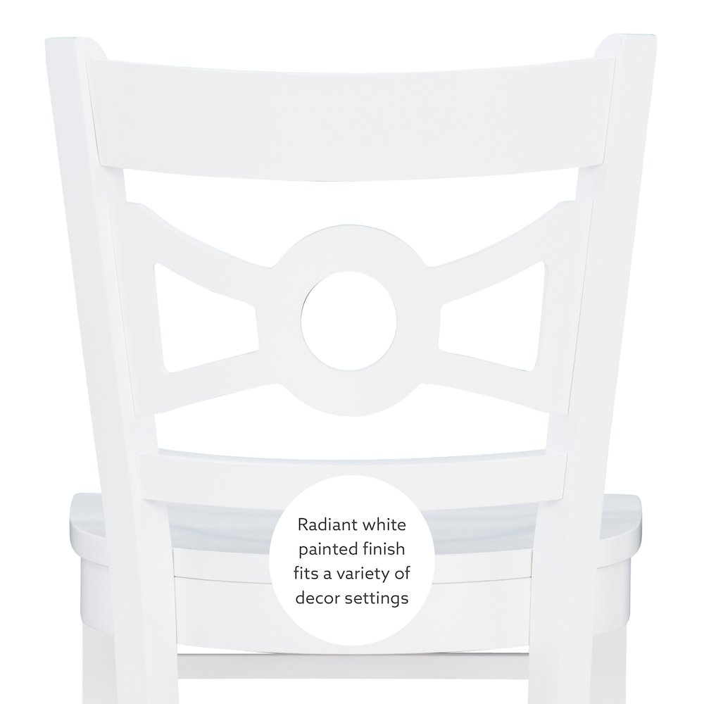 Teresa Barstool White Set Of 2. Picture 13