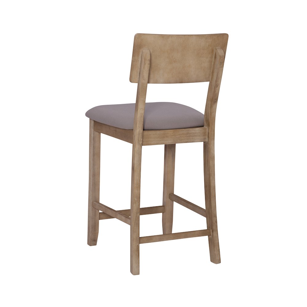 Jordan 24 In Gray Wash Counter Stool. Picture 8