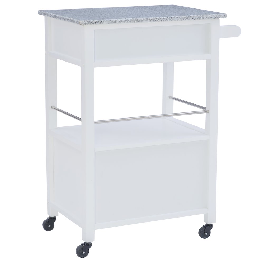 Mitchell Kitchen Cart With Granite Top. Picture 11