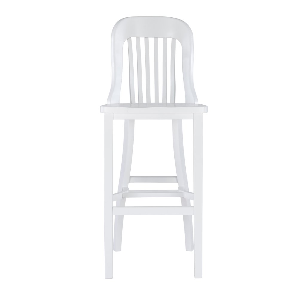 Maylen Barstool White Set Of 2. Picture 2