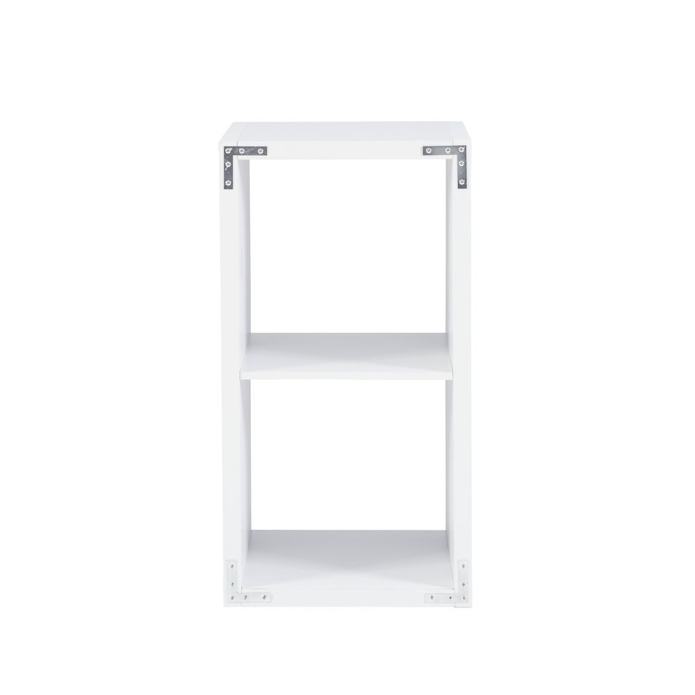 Galli 2 Cubby Storage Cabinet White. Picture 10