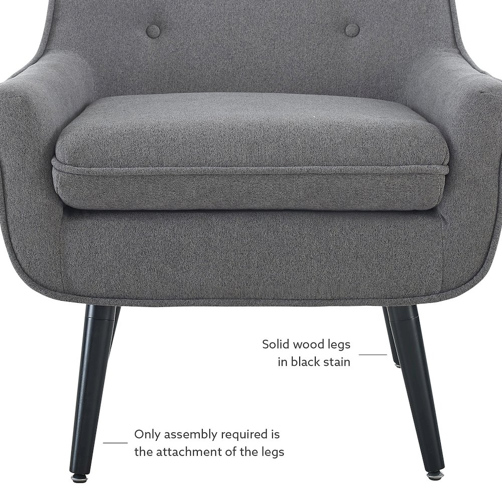 Trelis Chair - Gray Flannel. Picture 10