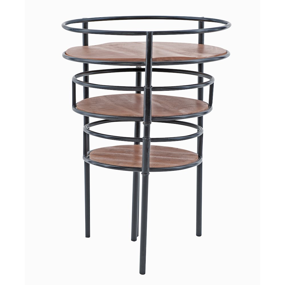 Collis Three Tiered Plant Stand Side Table. Picture 3