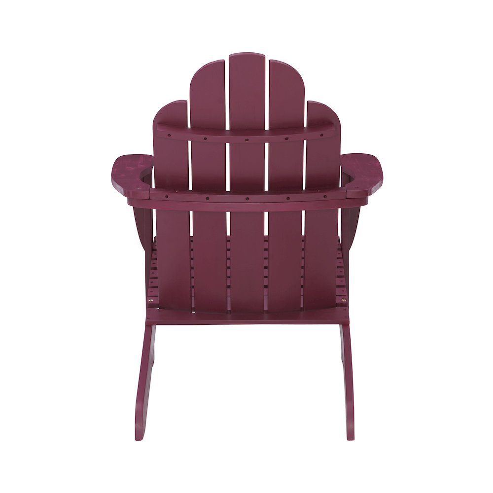 Red Adirondack Chair. Picture 7