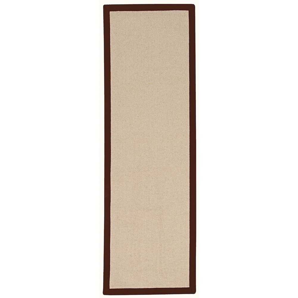 Athena Natural & Brown 2.6x8, Rug. Picture 1