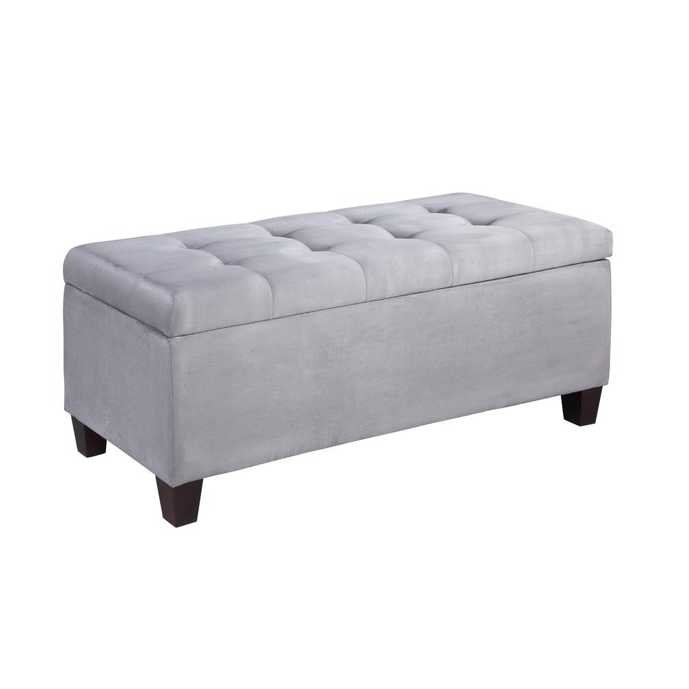 Carmen Shoe Storage Ottoman. Picture 1
