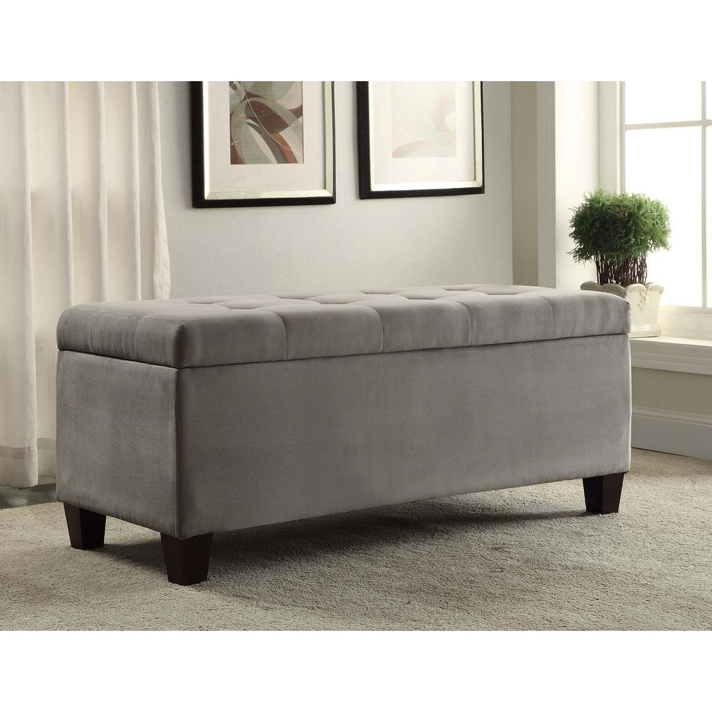 Carmen Shoe Storage Ottoman. Picture 2