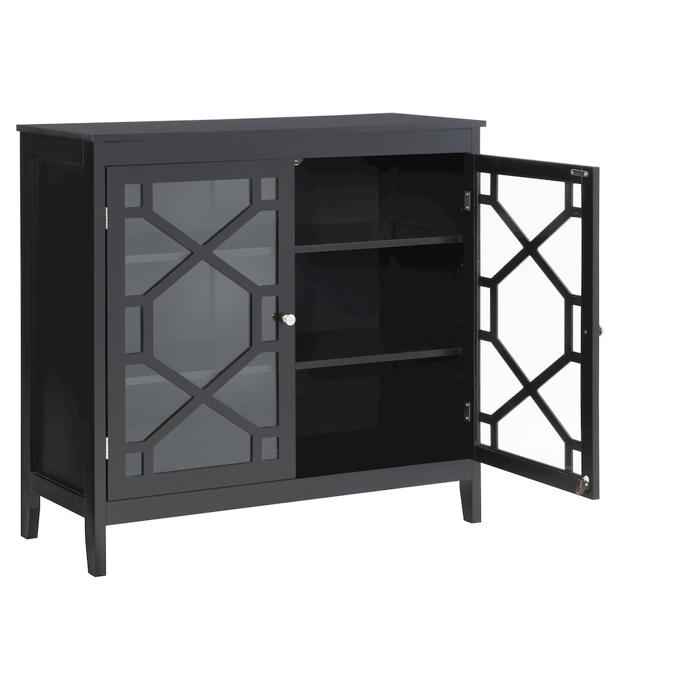 Fetti Black Large Cabinet. Picture 1