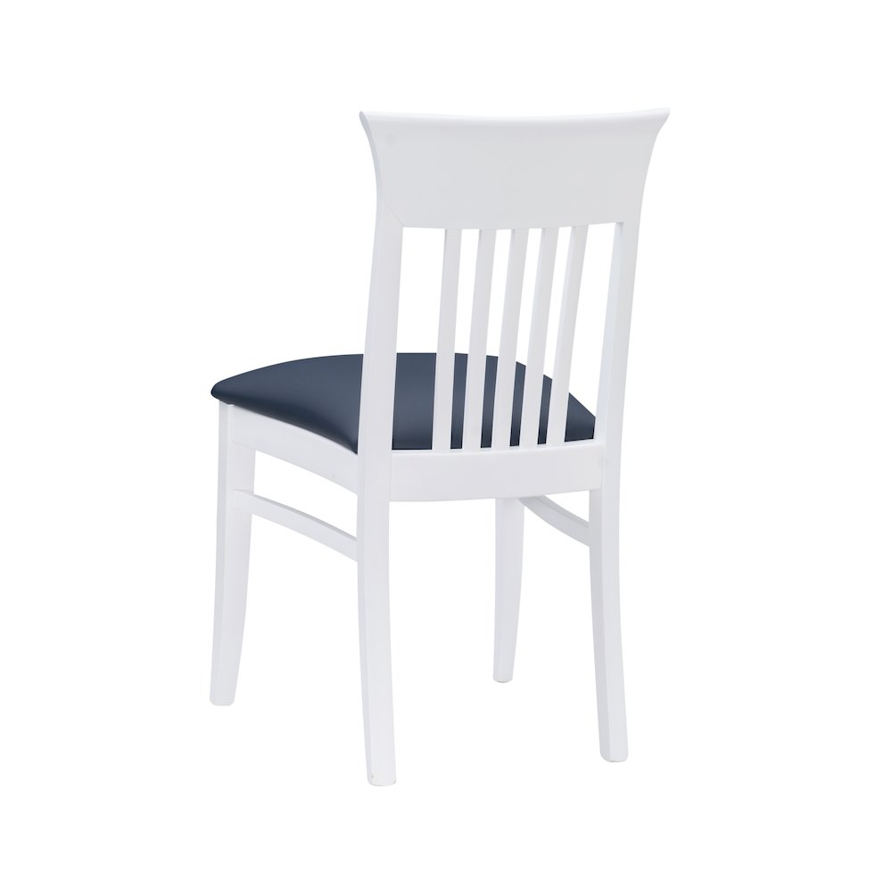 Jenny Upholstered  Chair White Set Of 2. Picture 9