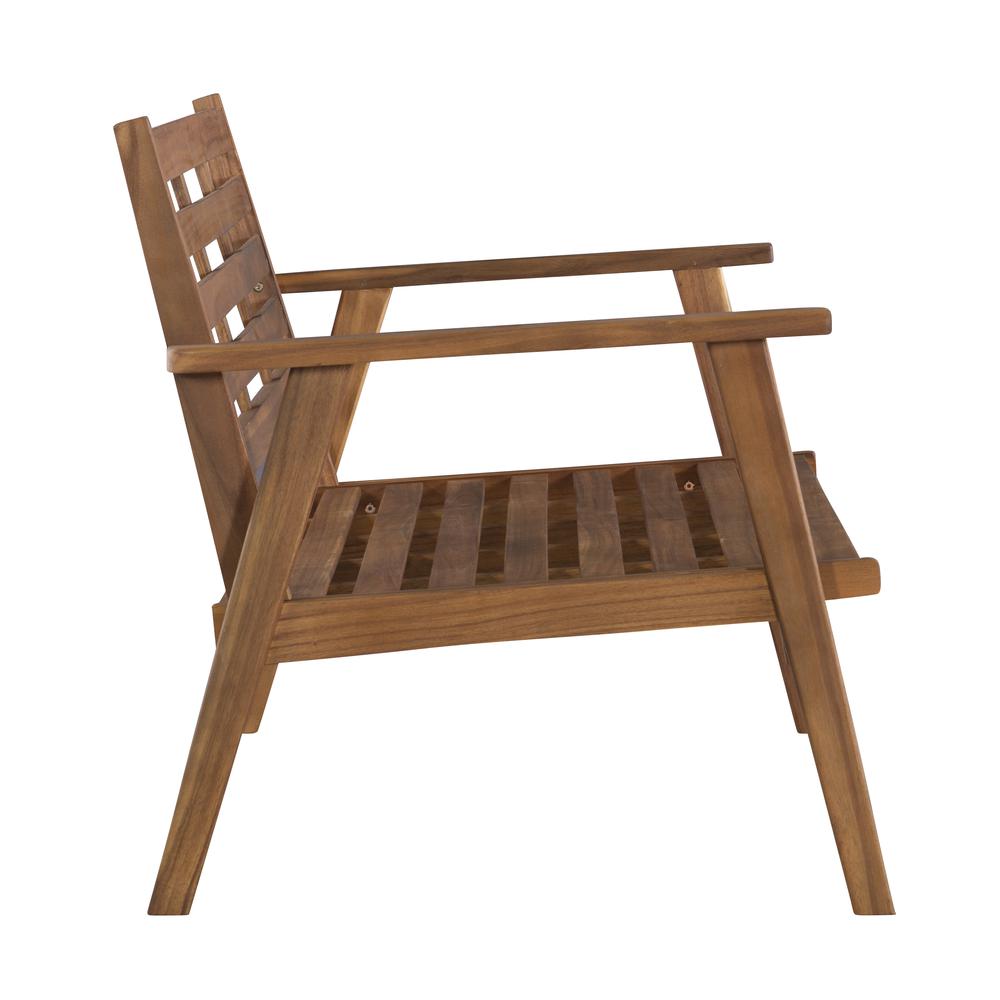 Cole Outdoor Chat Set, Orange and Brown. Picture 12