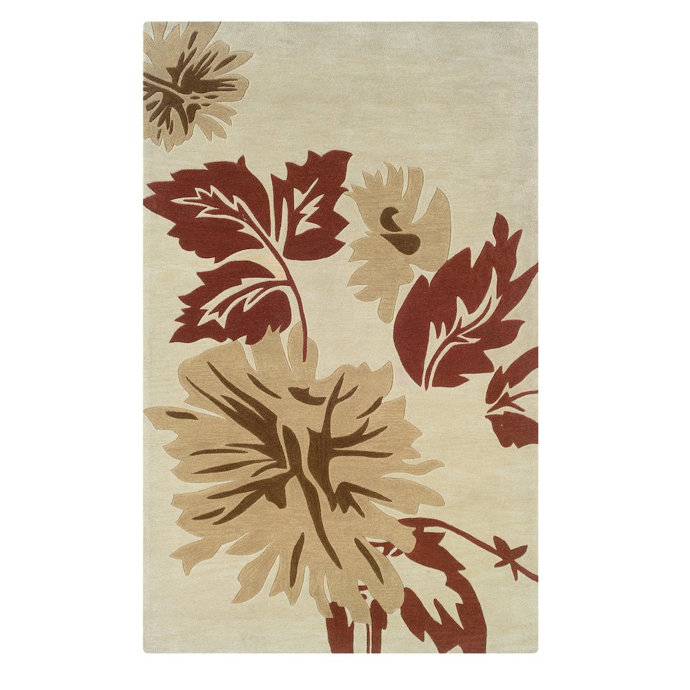 Trio Marcie Cream & Beige 5x7, Rug. Picture 1