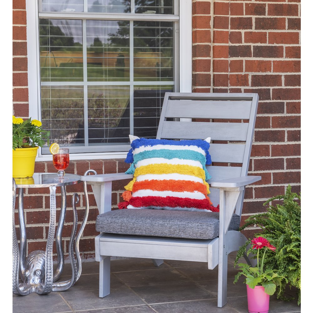 Rockport Gray Outdoor Chair. Picture 2