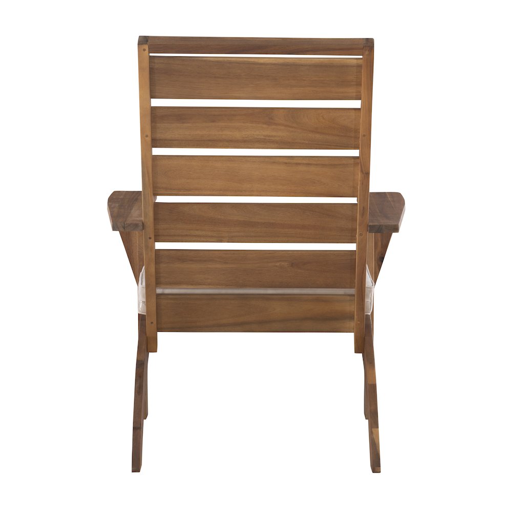 Rockport Brown Outdoor Chair. Picture 8