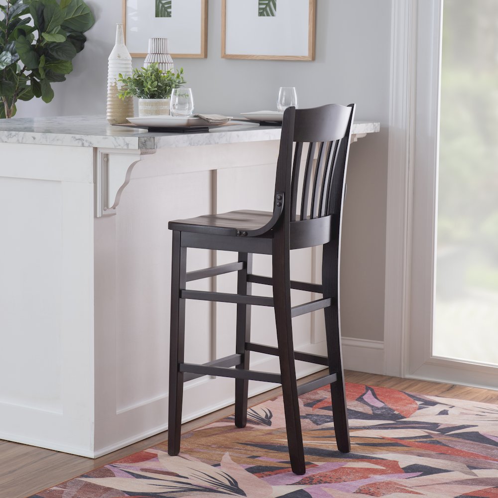 Jace Barstool Brown Set Of 2. Picture 3