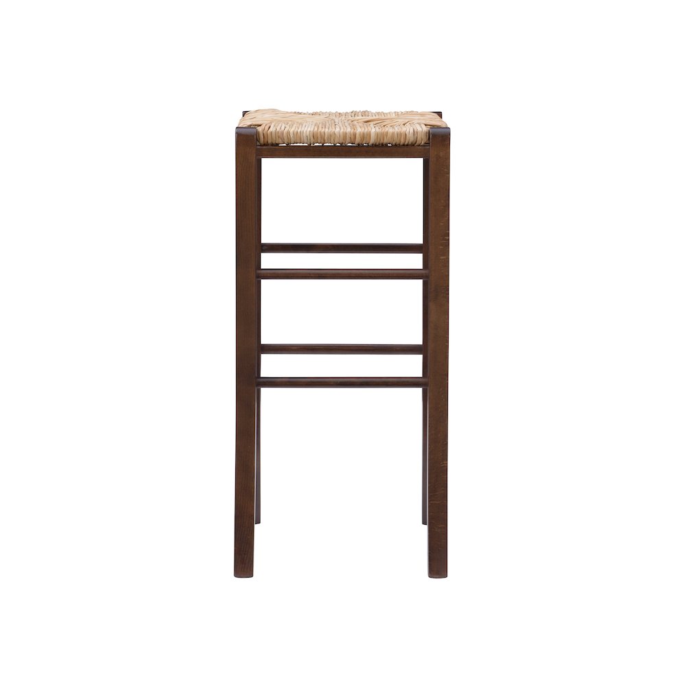 Gianna Backless Barstool Walnut Set Of 2. Picture 2