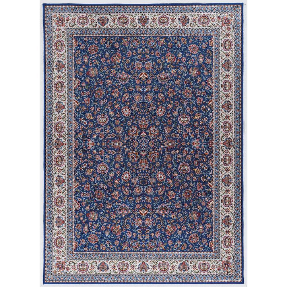 Emerald Ritchie Blue & Ivory 6.7x9.7, Rug. Picture 1