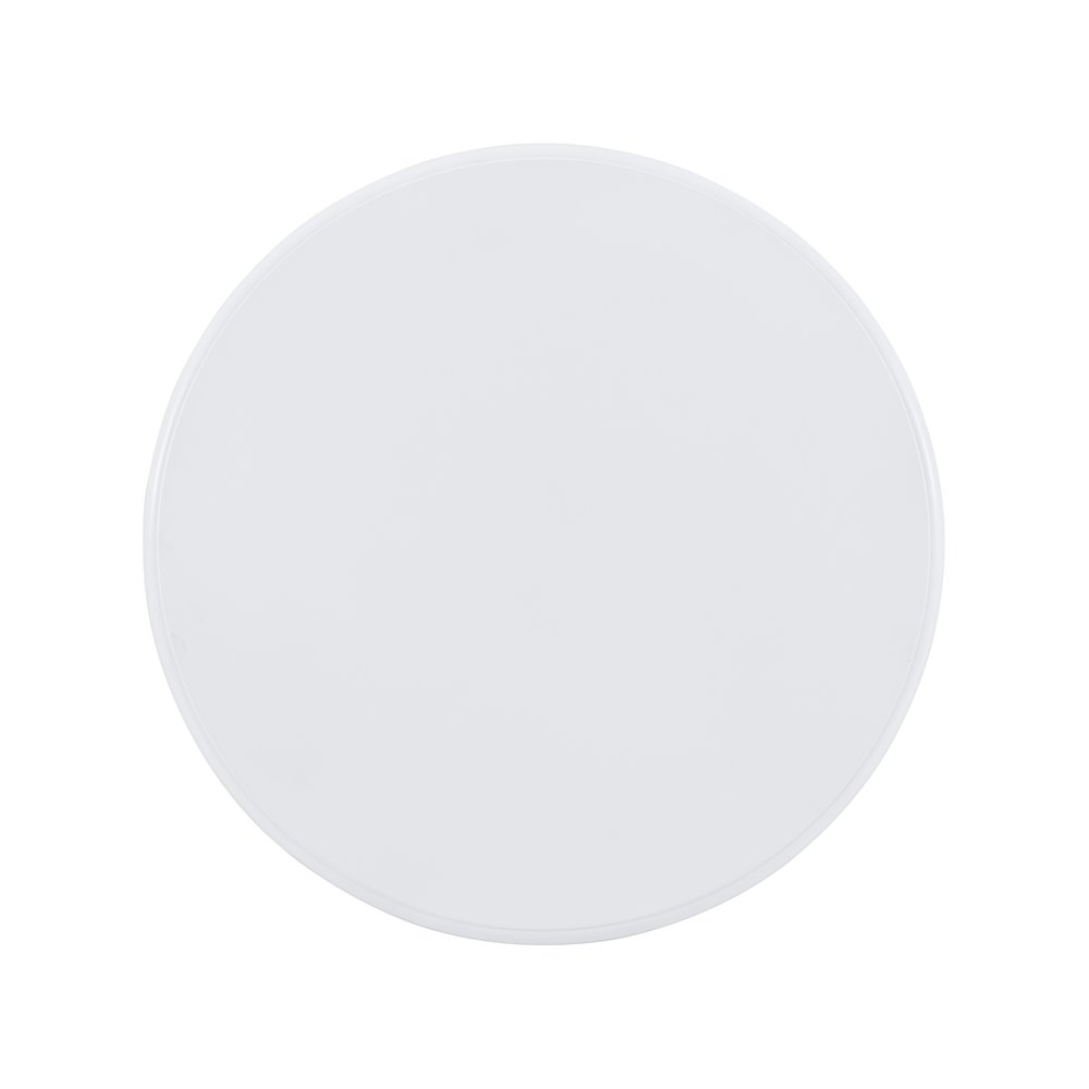 Adeline Round Accent Table White. Picture 6