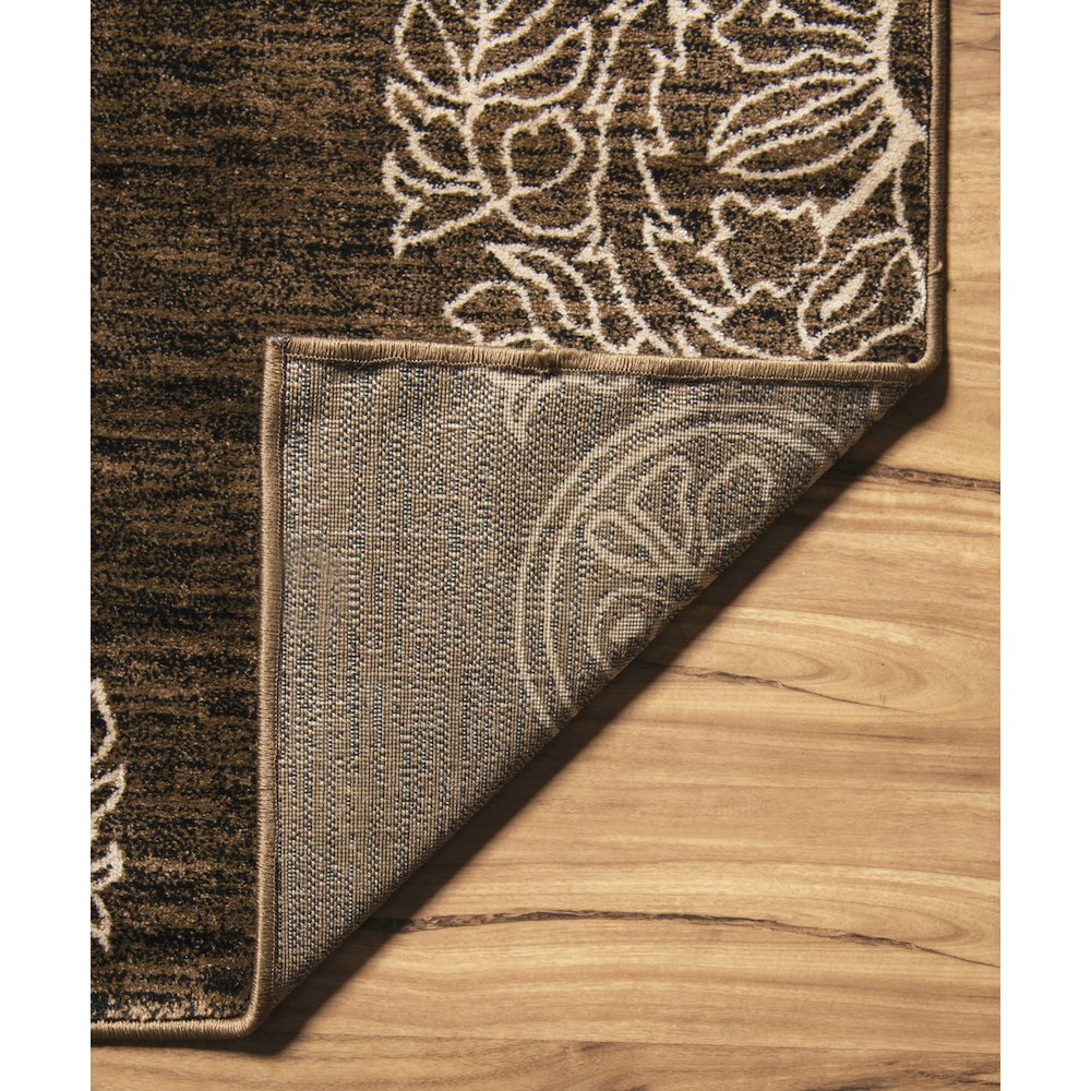 Milan Lana Brown & Beige 5x7.6, Rug. Picture 3