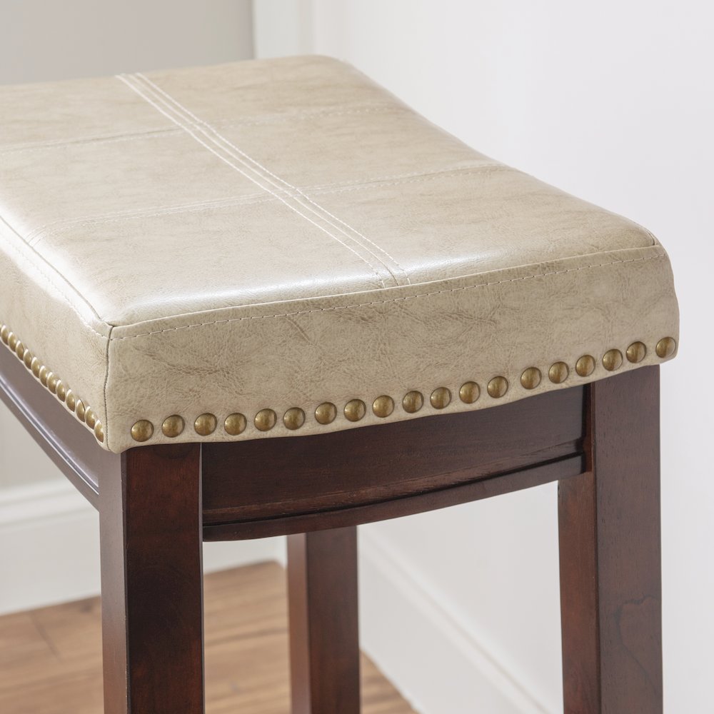 Claridge Beige Barstool. Picture 5