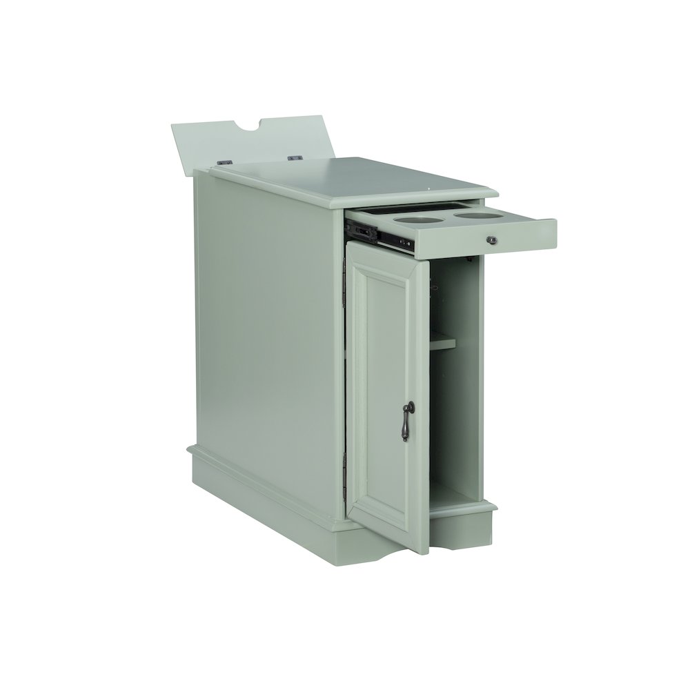 Butler Aqua Accent Table. Picture 1