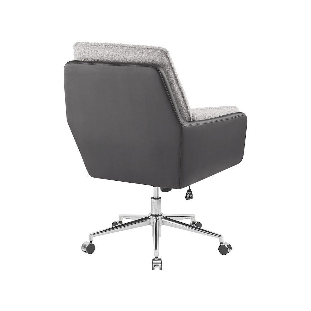 Mabry Swivel Chair Black Grey. Picture 10