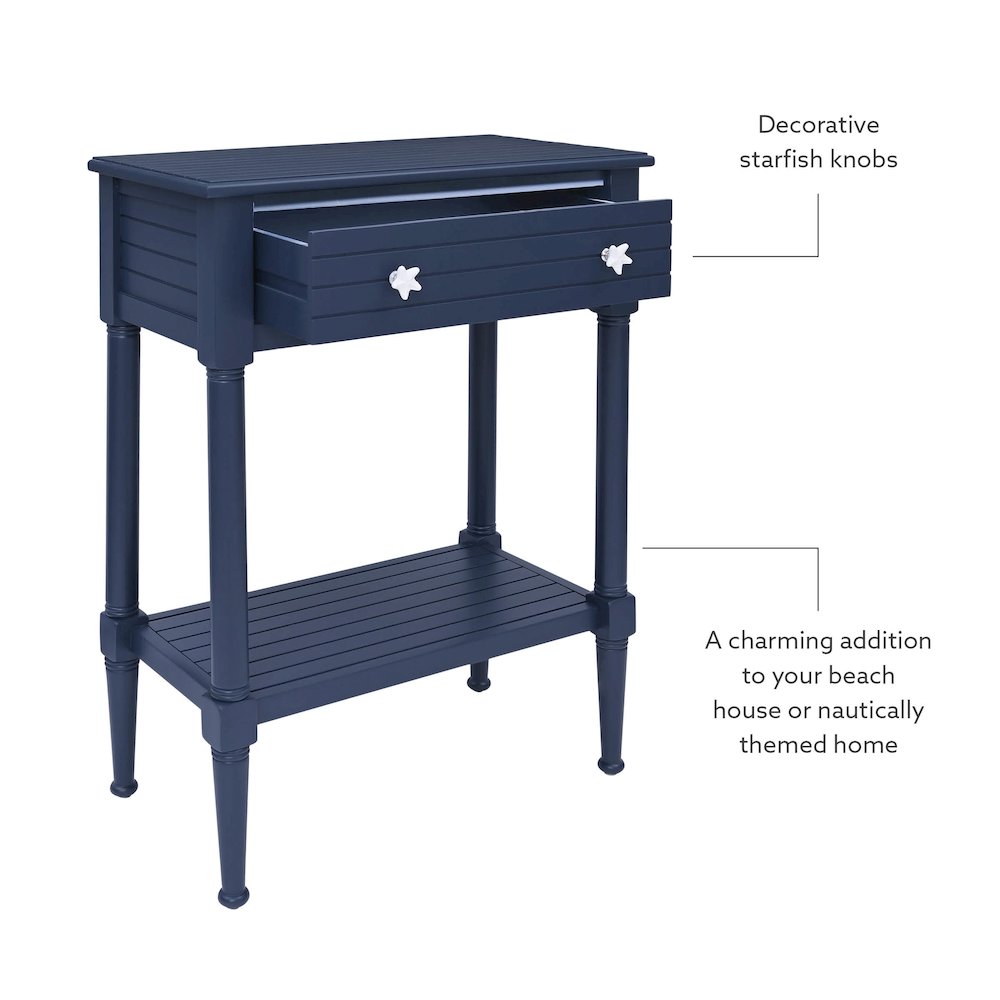 Seaboard Accent Table Navy. Picture 10