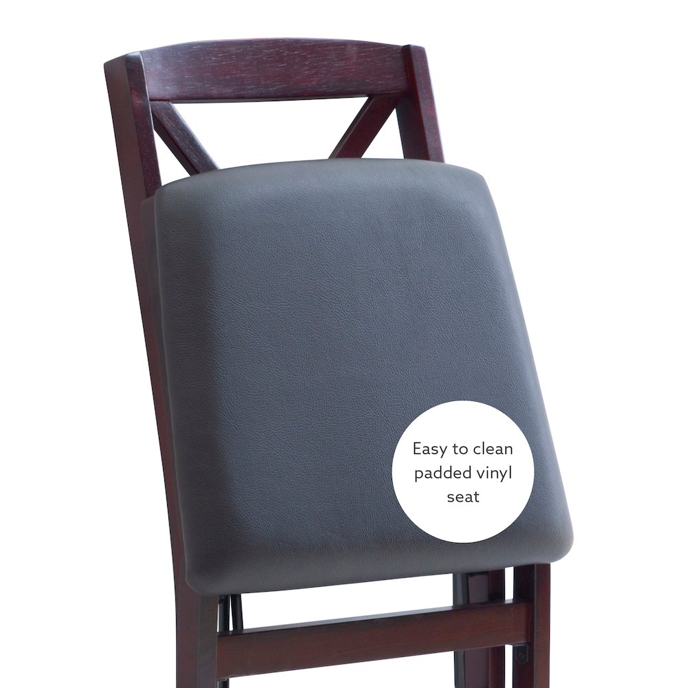 Triena 18 In X Back Folding Chair - Set Of Two. Picture 15