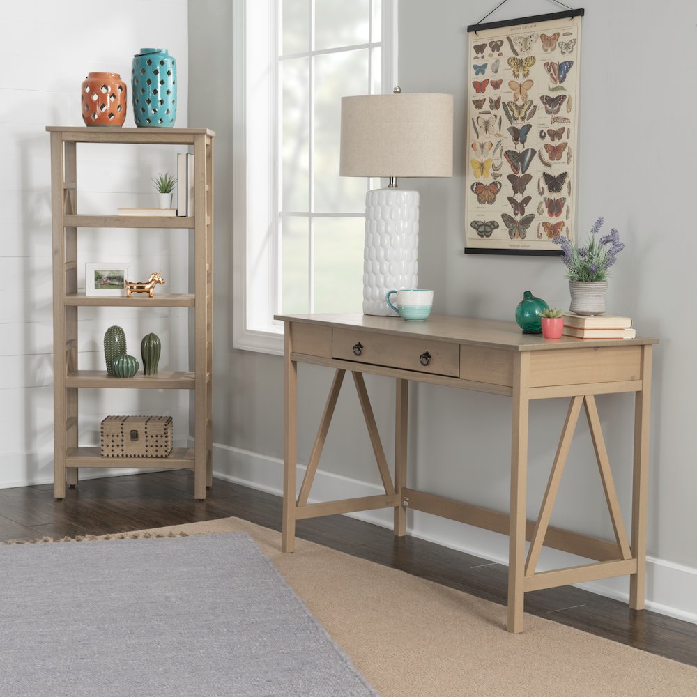 Titian Driftwood Desk. Picture 5