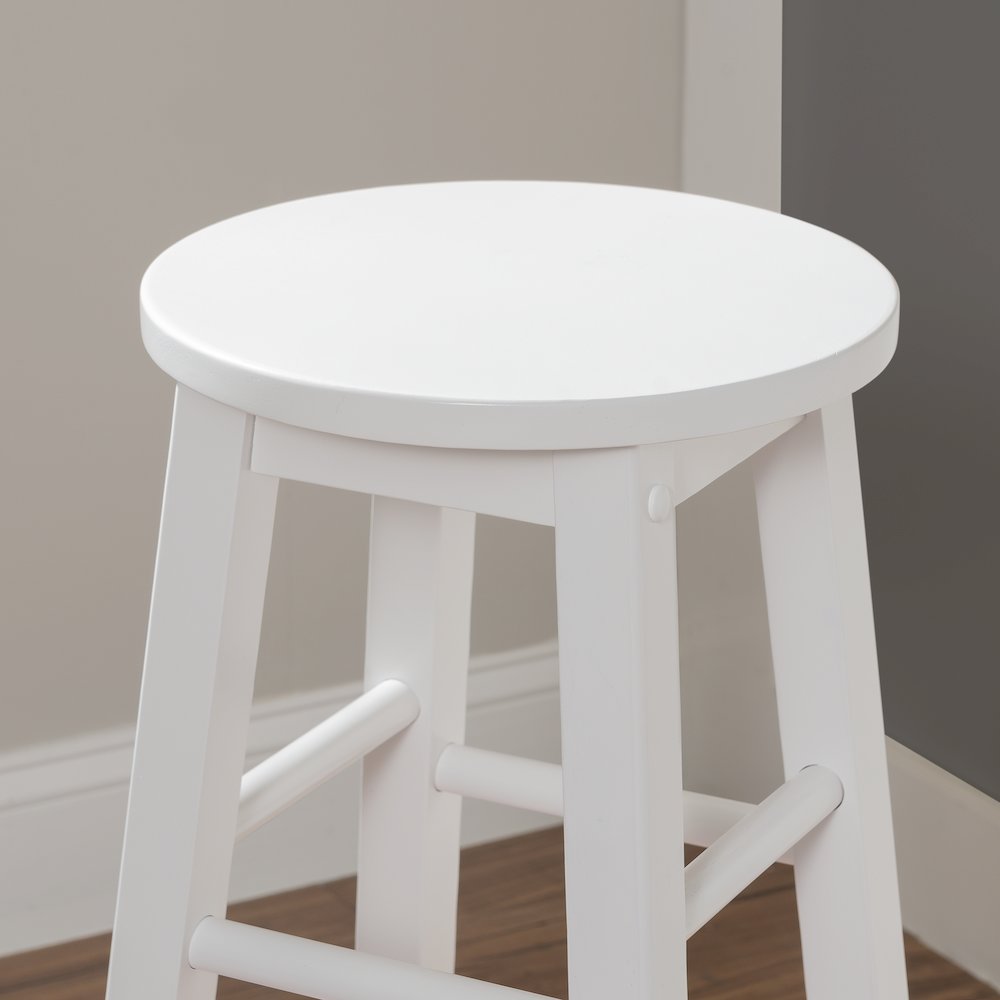 29 Inches Barstool White. Picture 5