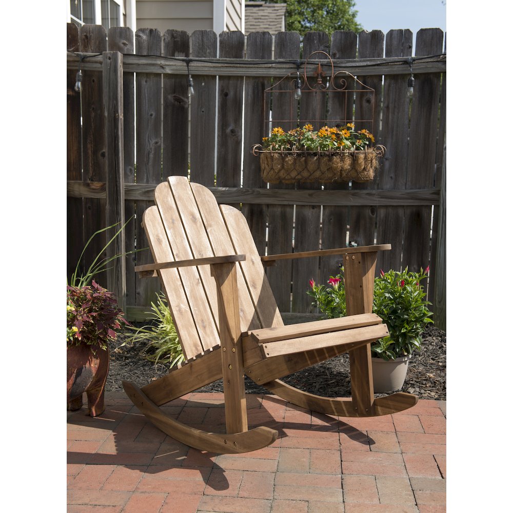 Acorn Adirondack Rocker. Picture 2