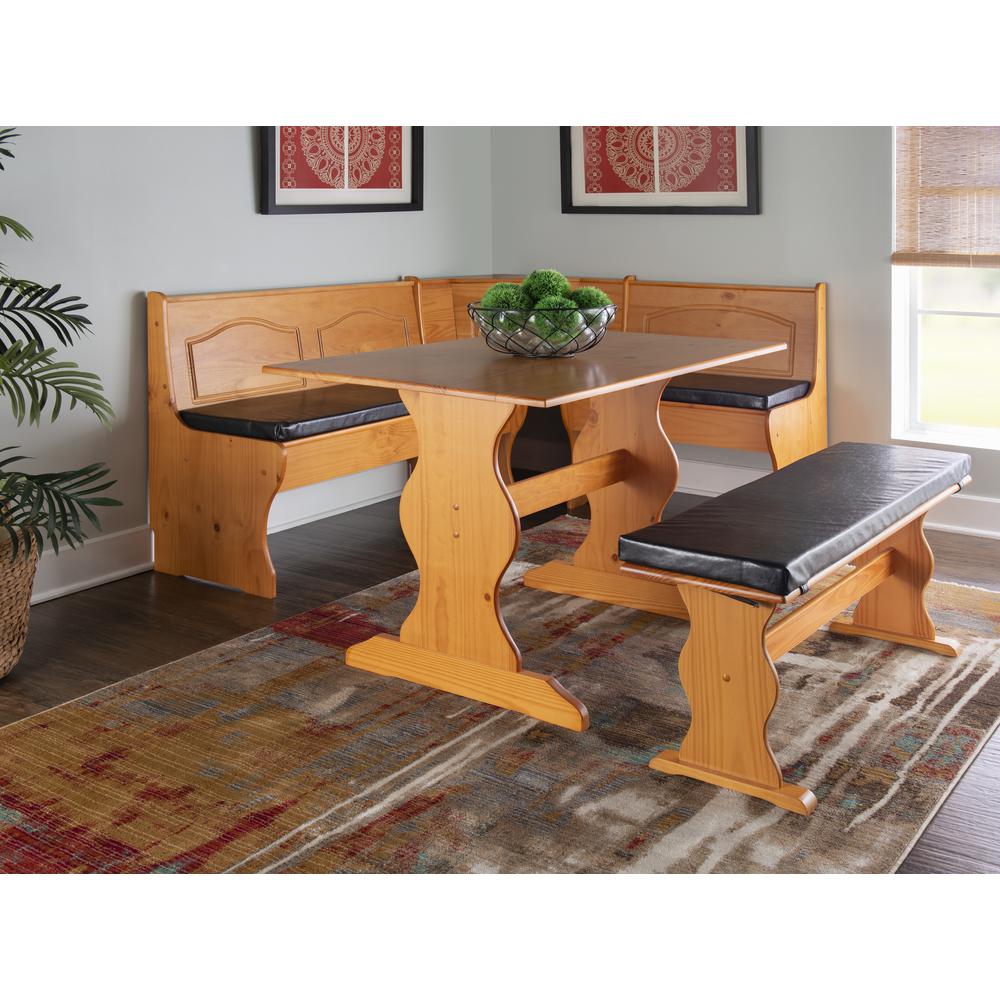 Chelsea Cushion Set – Brown Pvc *Nook Not Included*. Picture 2