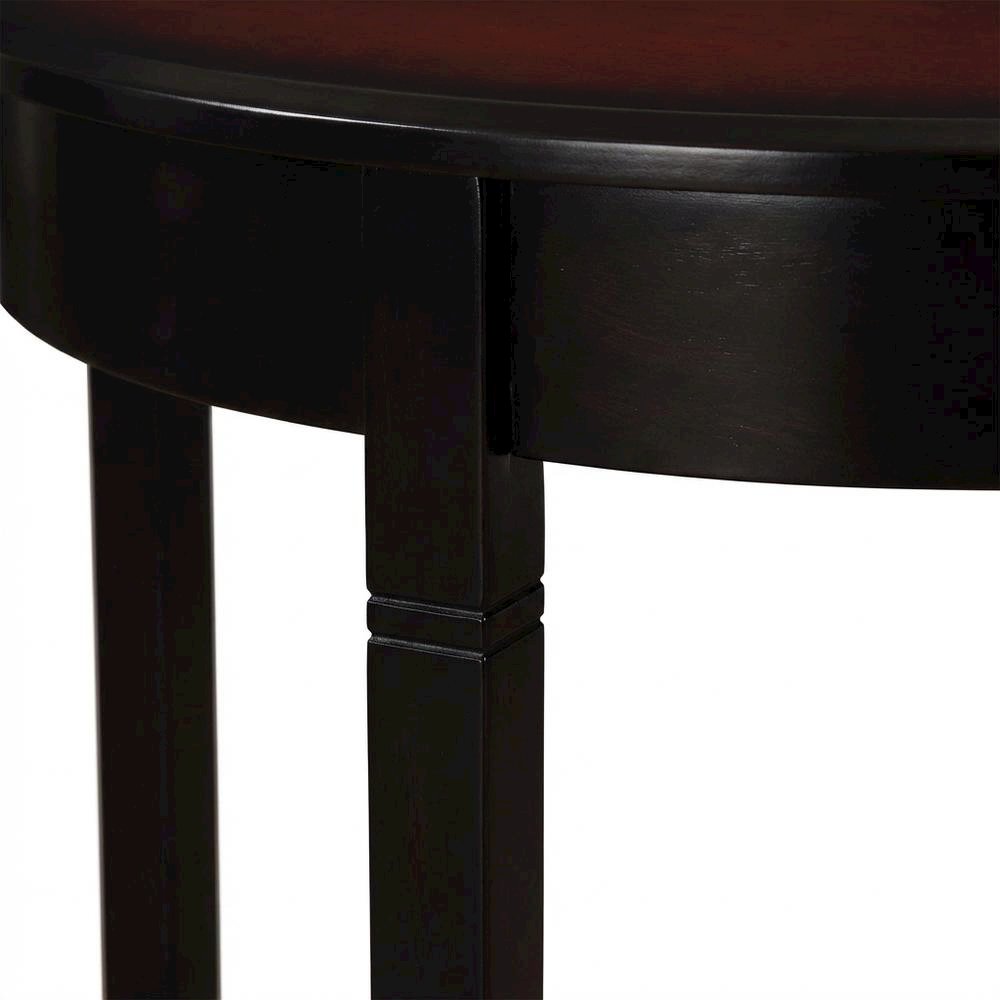 Demi Lune Console Table in Elegant Finish with Stylish Design. Picture 5