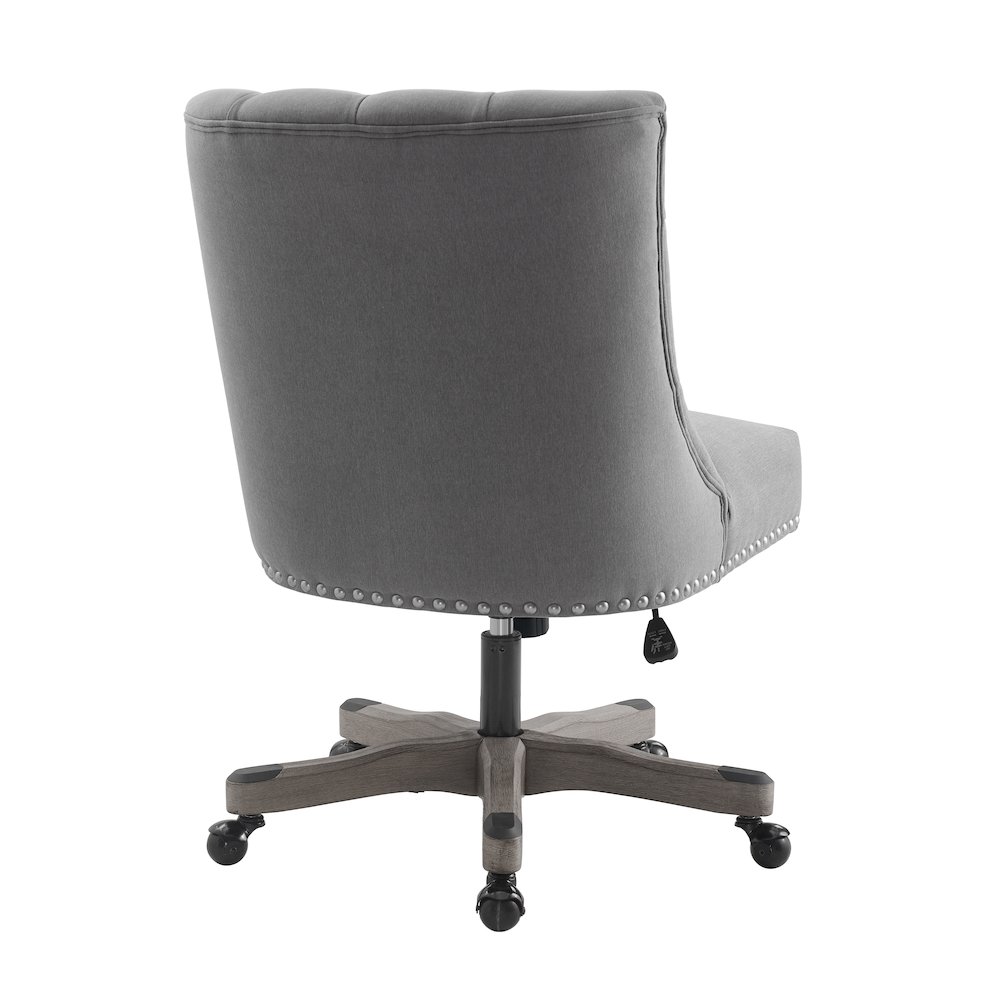 Della Office Chair, Light Gray. Picture 8