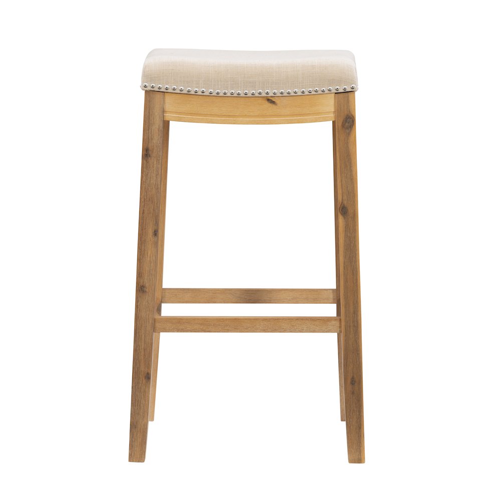 Claridge Acacia Bar Stool. Picture 1