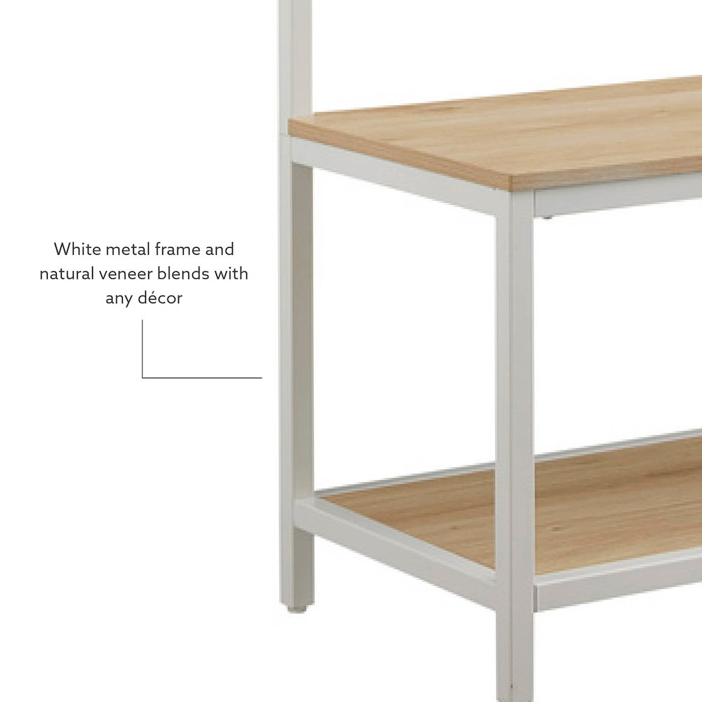 Hayden Hall Tree White. Picture 9