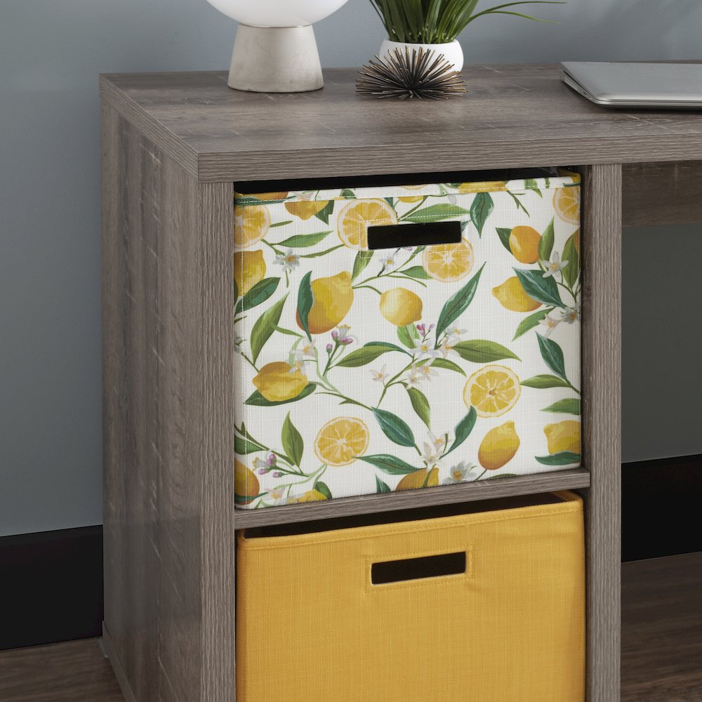 Galli 2 Cube Desk Grey. Picture 5
