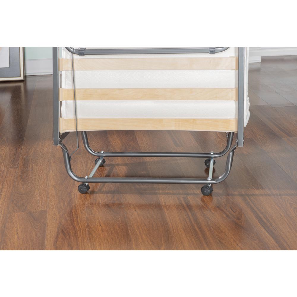 Luxor Folding Bed With Memory Foam Mattress. Picture 6
