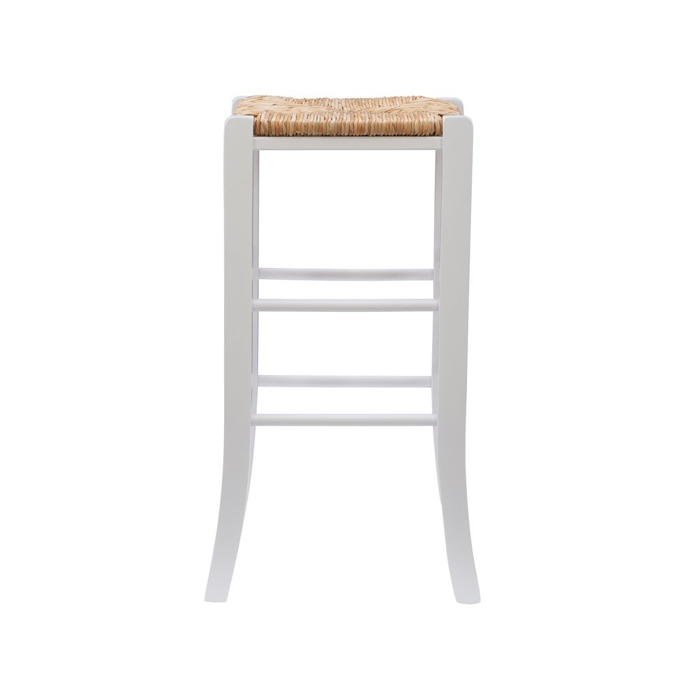 Gianna Backless Barstool White Set Of 2. Picture 6