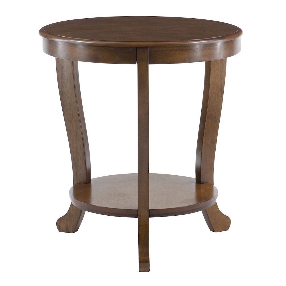 Aubert Accent Side Table, Hazelnut. Picture 1