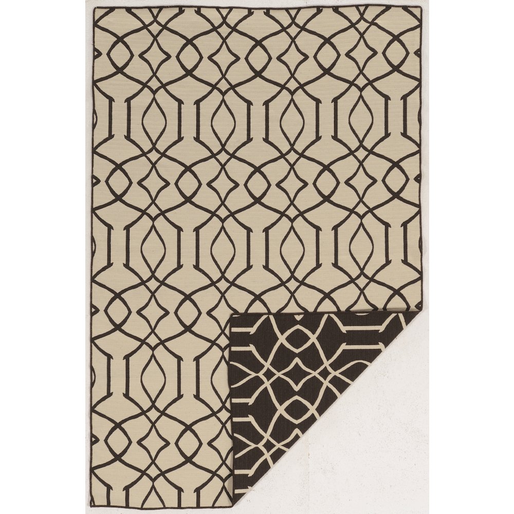 Salonika Reversible Irongate Brown 5x8, Rug. Picture 3
