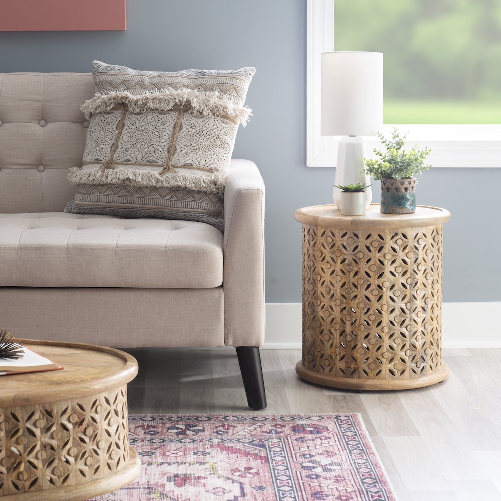 Inora Side Table Natural. Picture 1