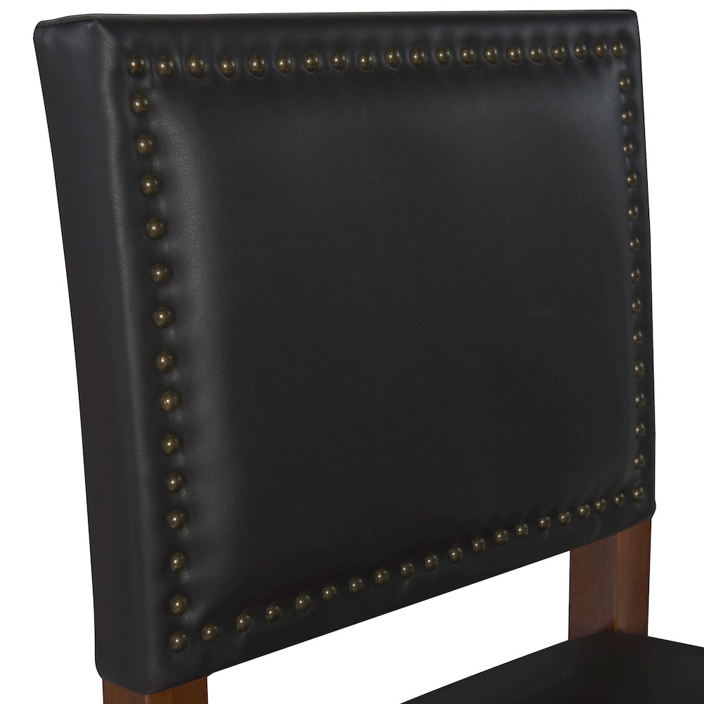 Brook Bar Stool Black. Picture 4