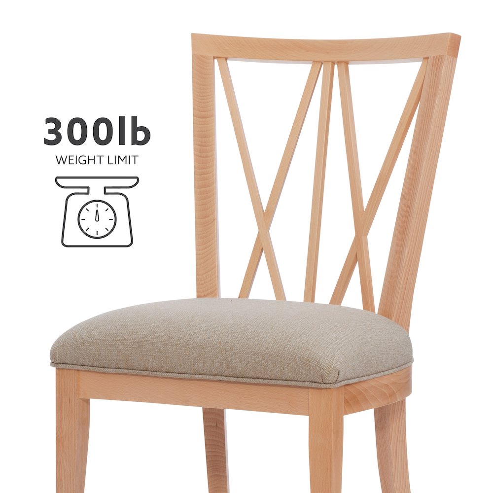 Bailey Chair Natural. Picture 13