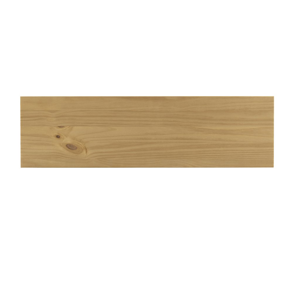 Linson Large Backless Bench Honey White. Picture 7