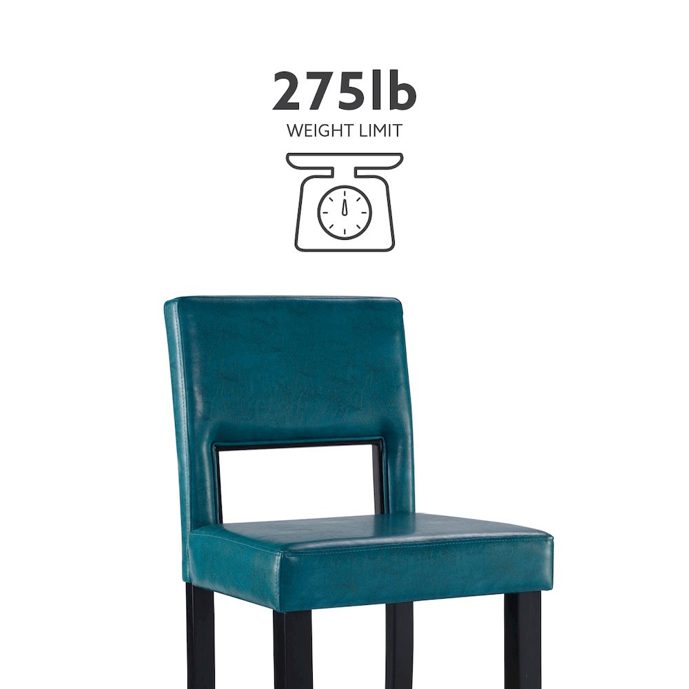 Vega Bar Stool Agean Blue. Picture 9
