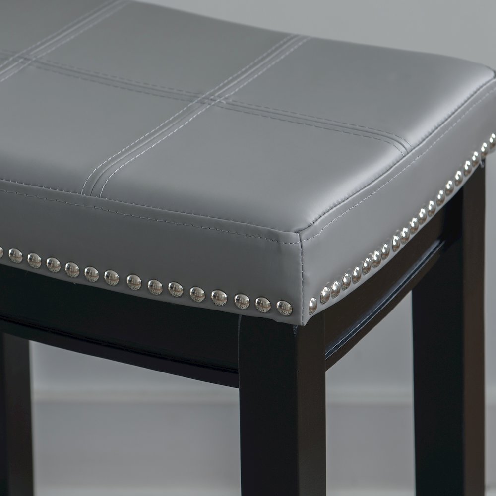Claridge Gray Counter Stool. Picture 5