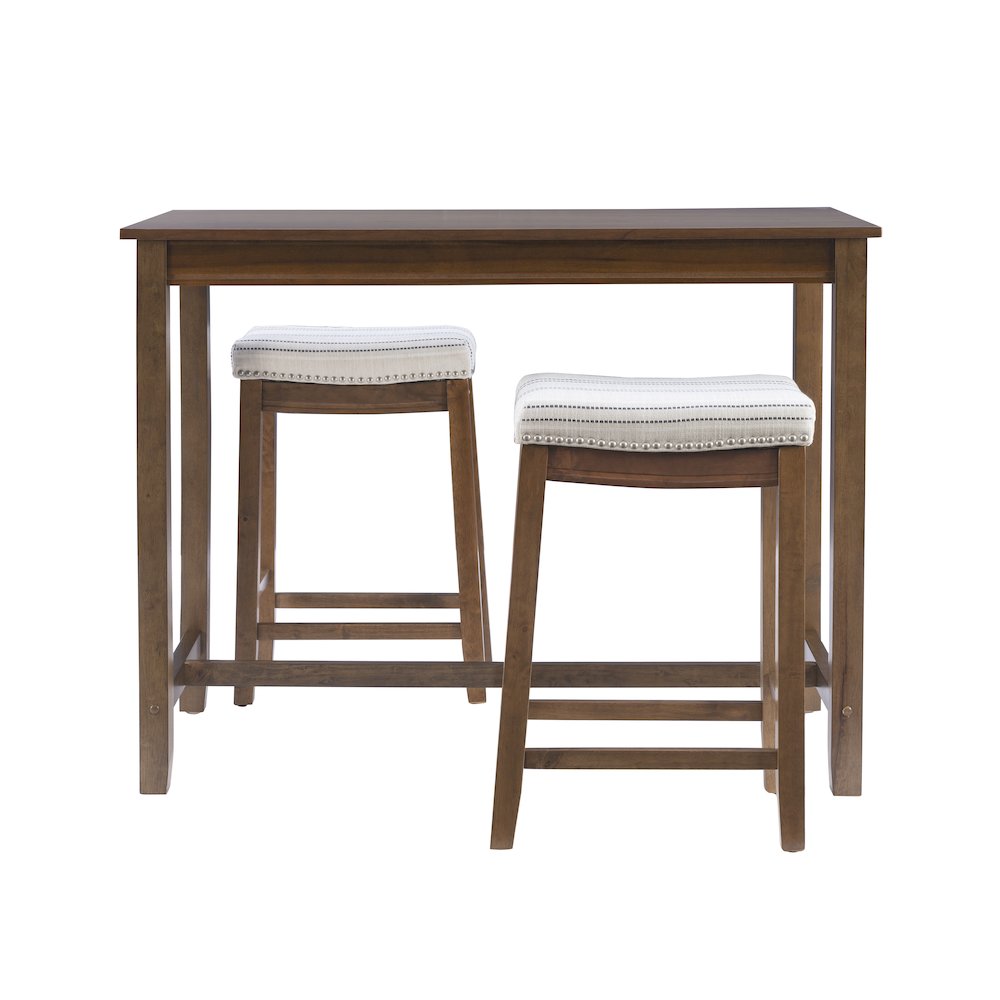 Clardige 3Pc Counter Set Rustic Stripe. Picture 2